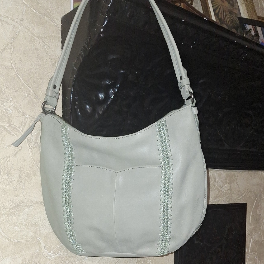 The Sak Light Gray Hobo Bag